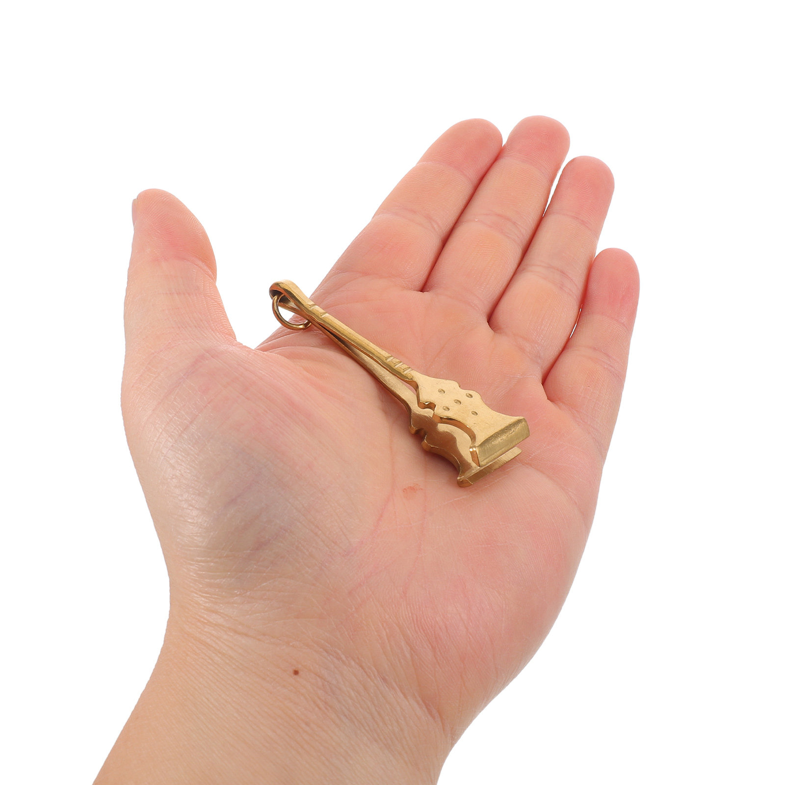 Men'S Grooming Tips - Gold Stainless Steel Wide Tip Tweezers