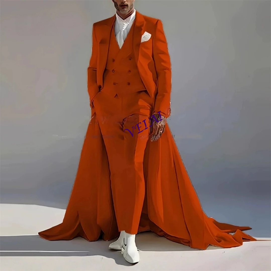 Men'S Grooming Set - CustomizedMen Banquet Three Piece Suit Attire