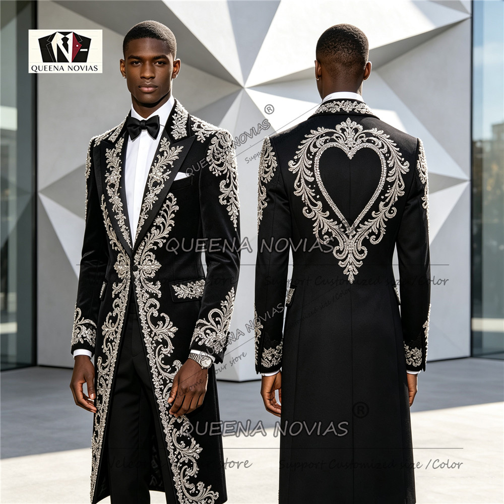 Men'S Grooming For Marriage - Men Hand Sewn Tuxedo For Wedding,