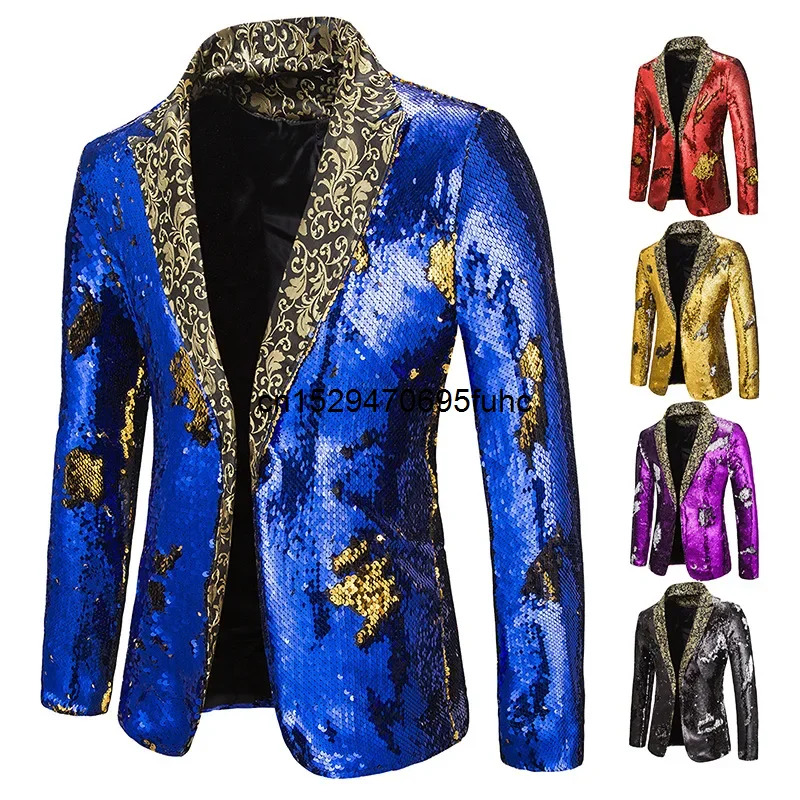 2025 aaa Blazer Shiny Sequin S - Men'S Grooming Club ulasan dan harga