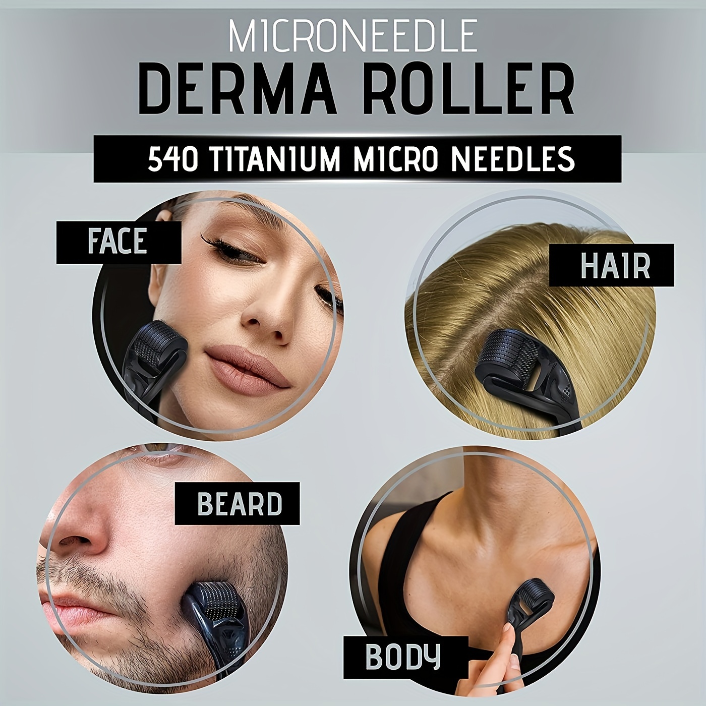 Men Beard Growth Roller Kit Me - Men'S Grooming Set ulasan dan harga