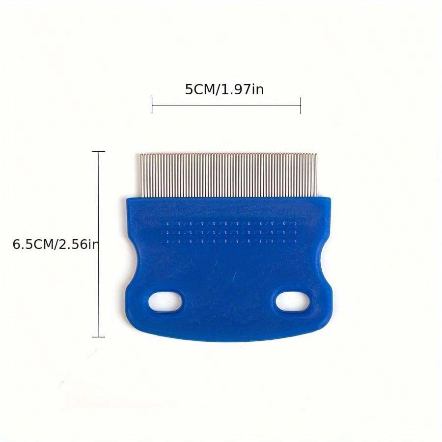 4Pcs/6Pcs Pet Comb Flea Comb F - Comb Fine Tooth ulasan dan harga