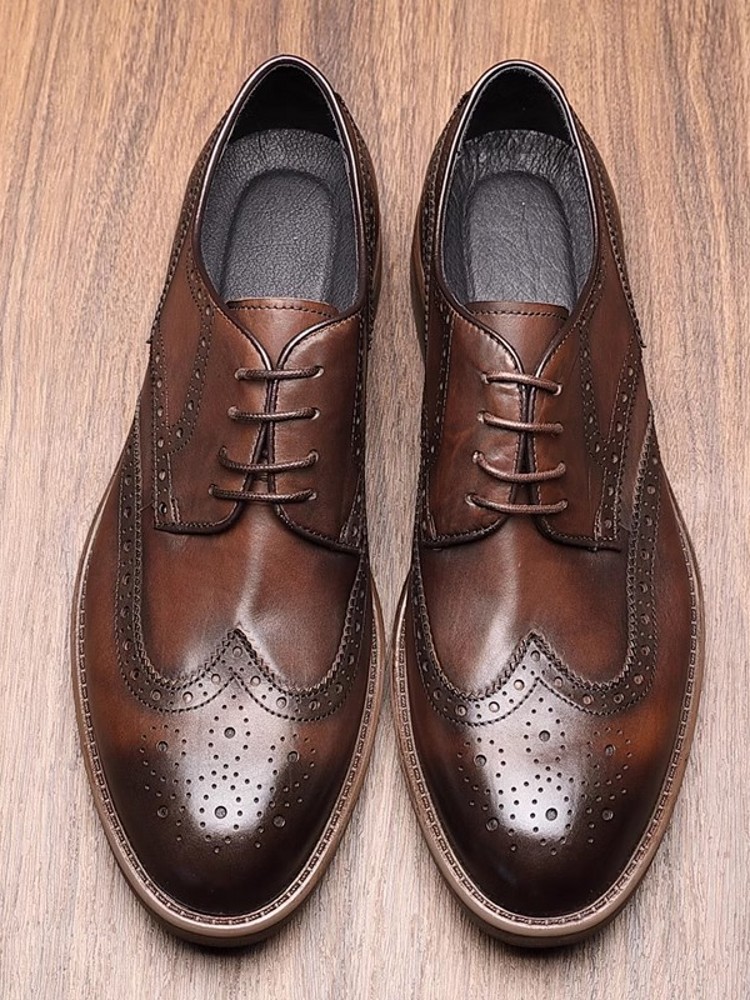 British Style Men Handmade Cow - Men'S Grooming Tips ulasan dan harga