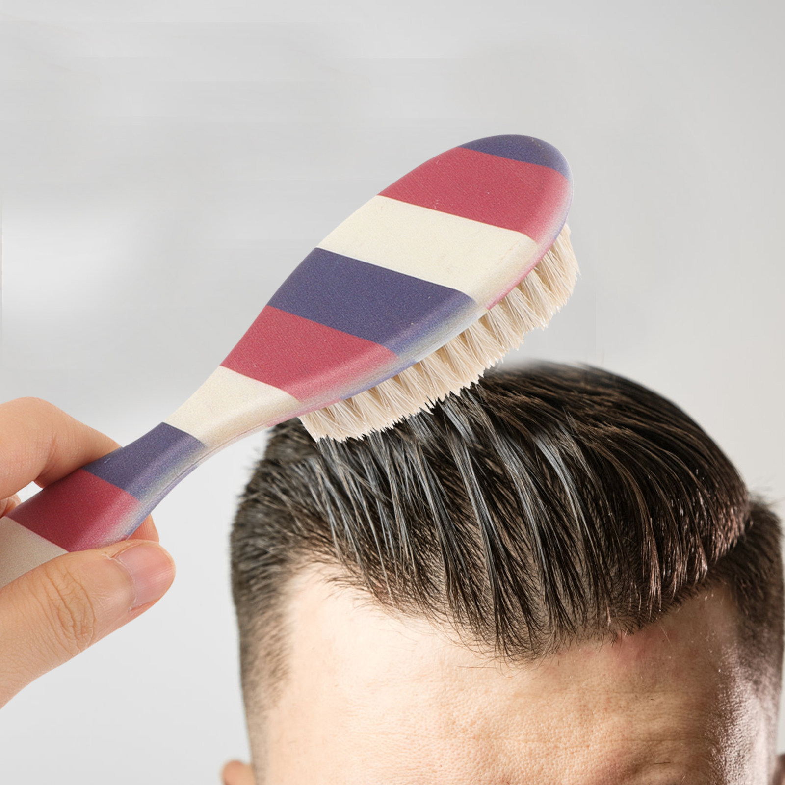 Professional Salon Beard Brush - Mens Grooming Barber ulasan dan harga