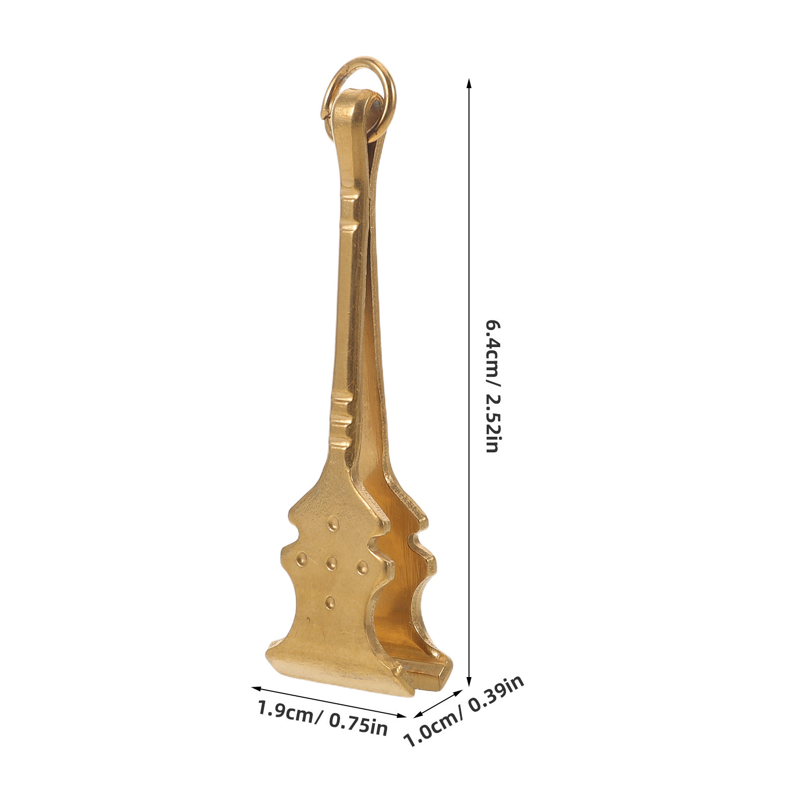 Gold Stainless Steel Wide Tip  - Men'S Grooming Tips ulasan dan harga