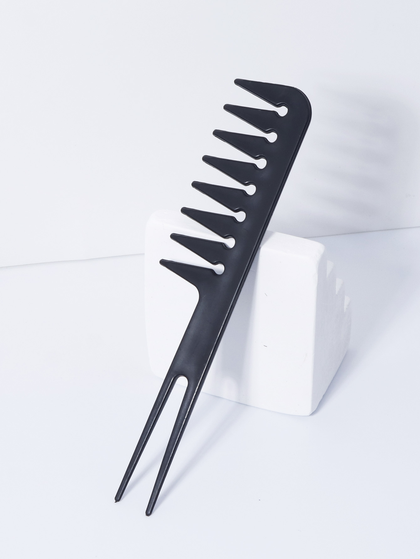 Double Fork Wide Tooth Comb, D - Men'S Grooming Brush ulasan dan harga