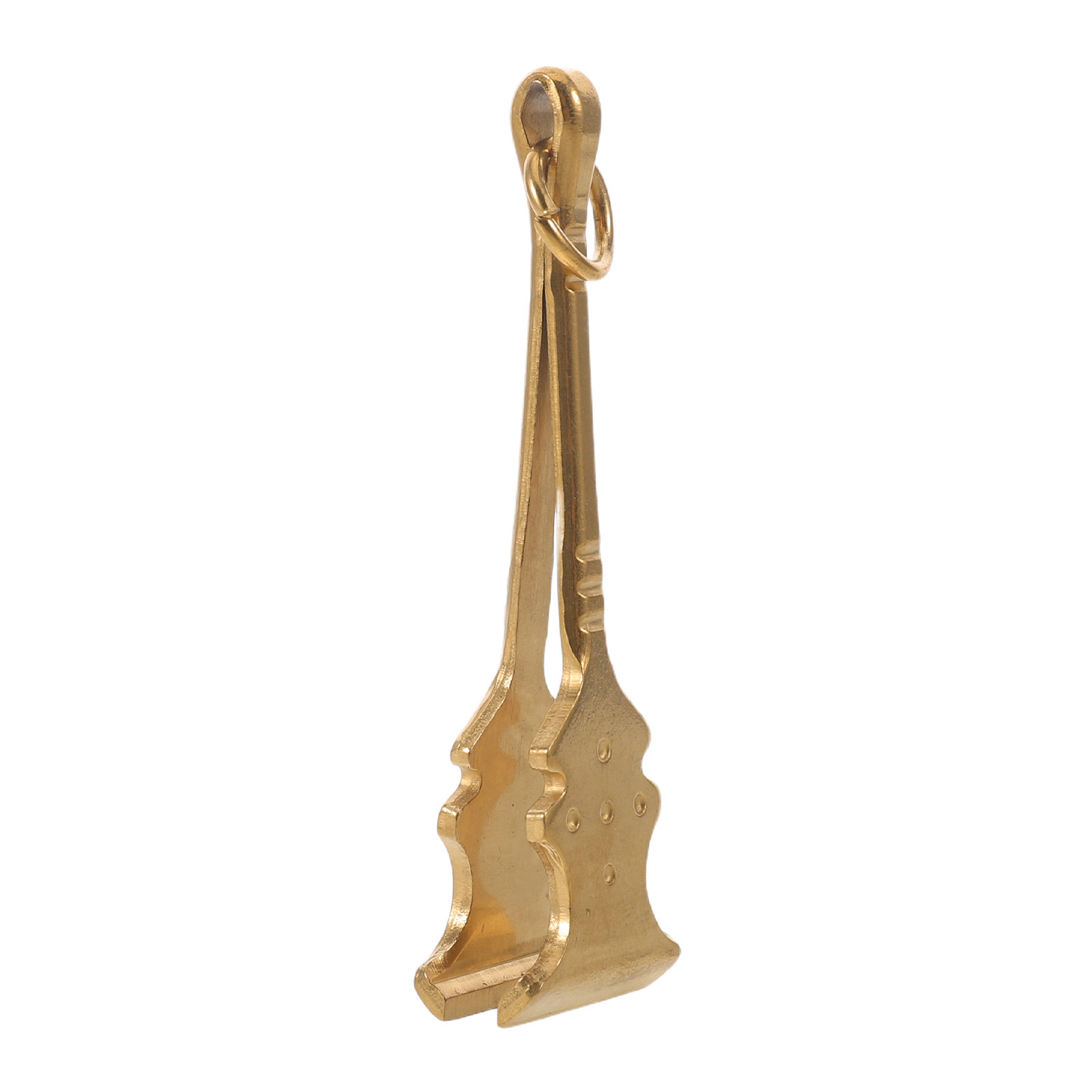 Wide Tip Gold Guitar Shaped St - Men'S Grooming Tips ulasan dan harga