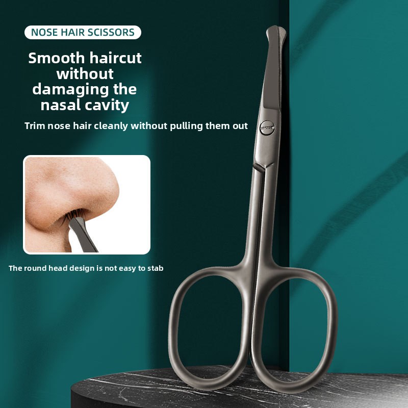 Round Tip Nose Hair Scissors S - Men'S Grooming Tips ulasan dan harga