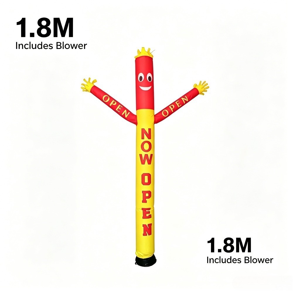 1.8M Inflatable Waving Tube Ma - Men'S Grooming House ulasan dan harga