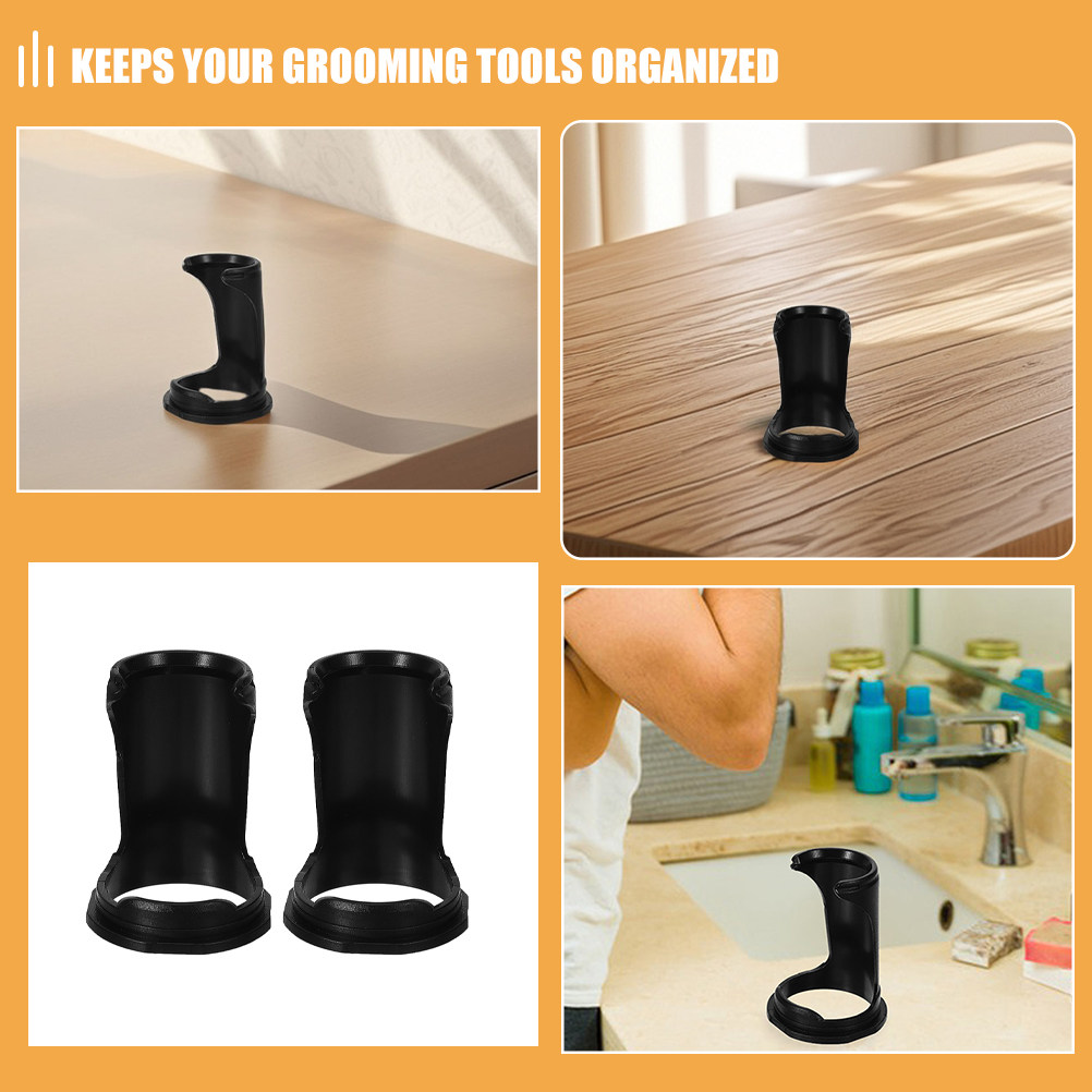2Pcs Plastic Shaving Brush Hol - Men'S Groom ulasan dan harga