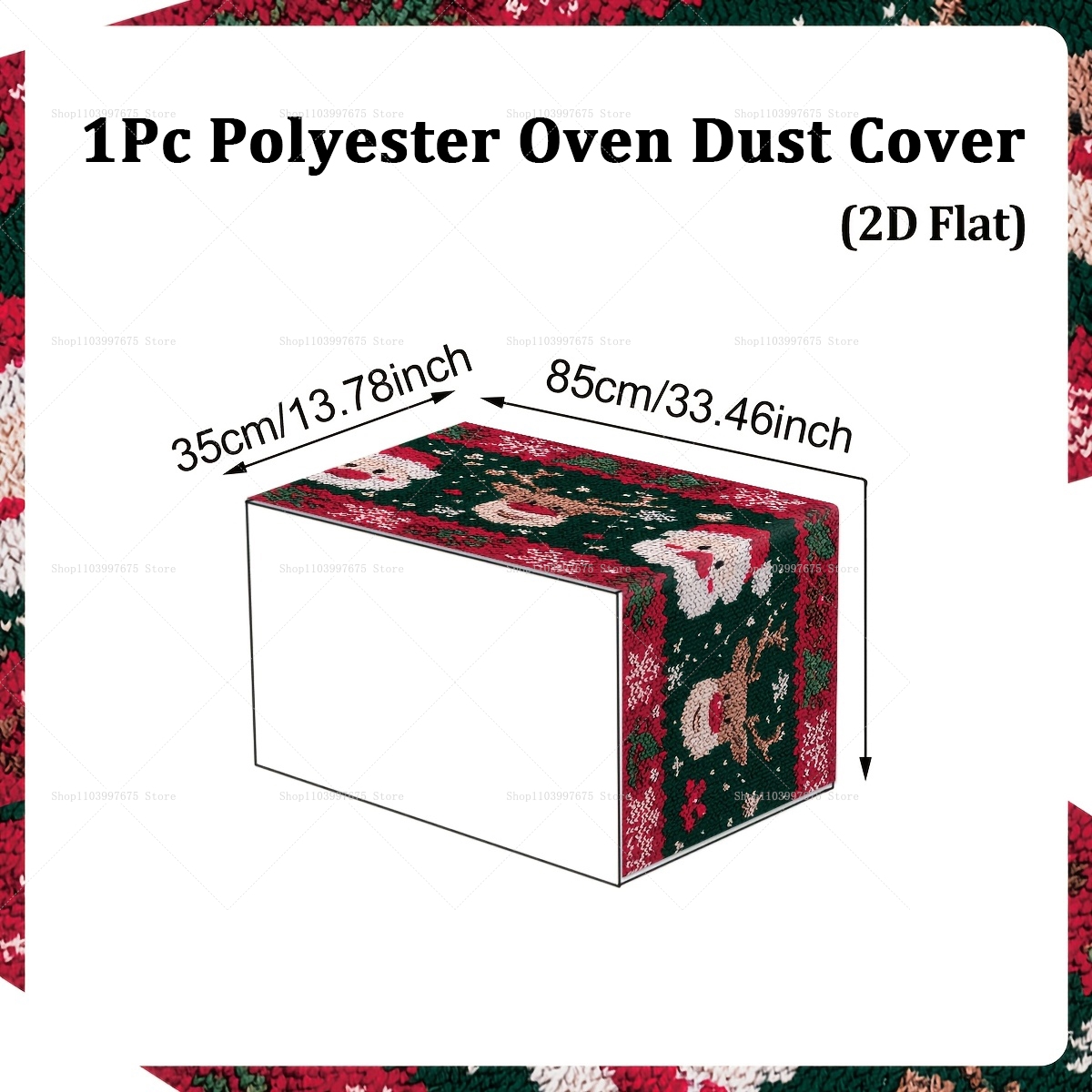 Christmas Microwave Oven Cover - Men'S Grooming House ulasan dan harga