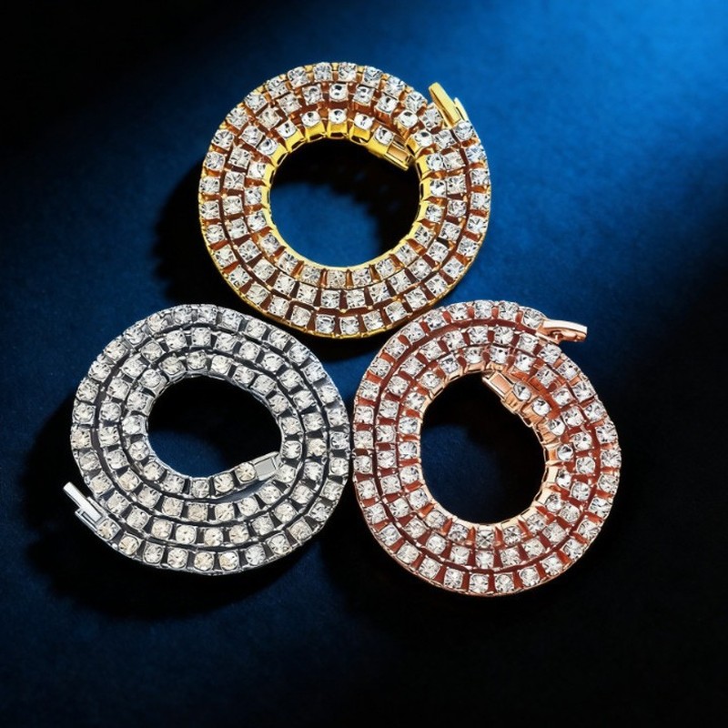 3 4 5Mm Tennis Inlaid High-End - Men'S Grooming House ulasan dan harga