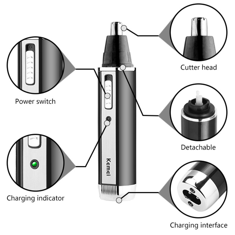 Keme 4in1 Nose Hair Trimmer Fo - Men'S Grooming Set ulasan dan harga