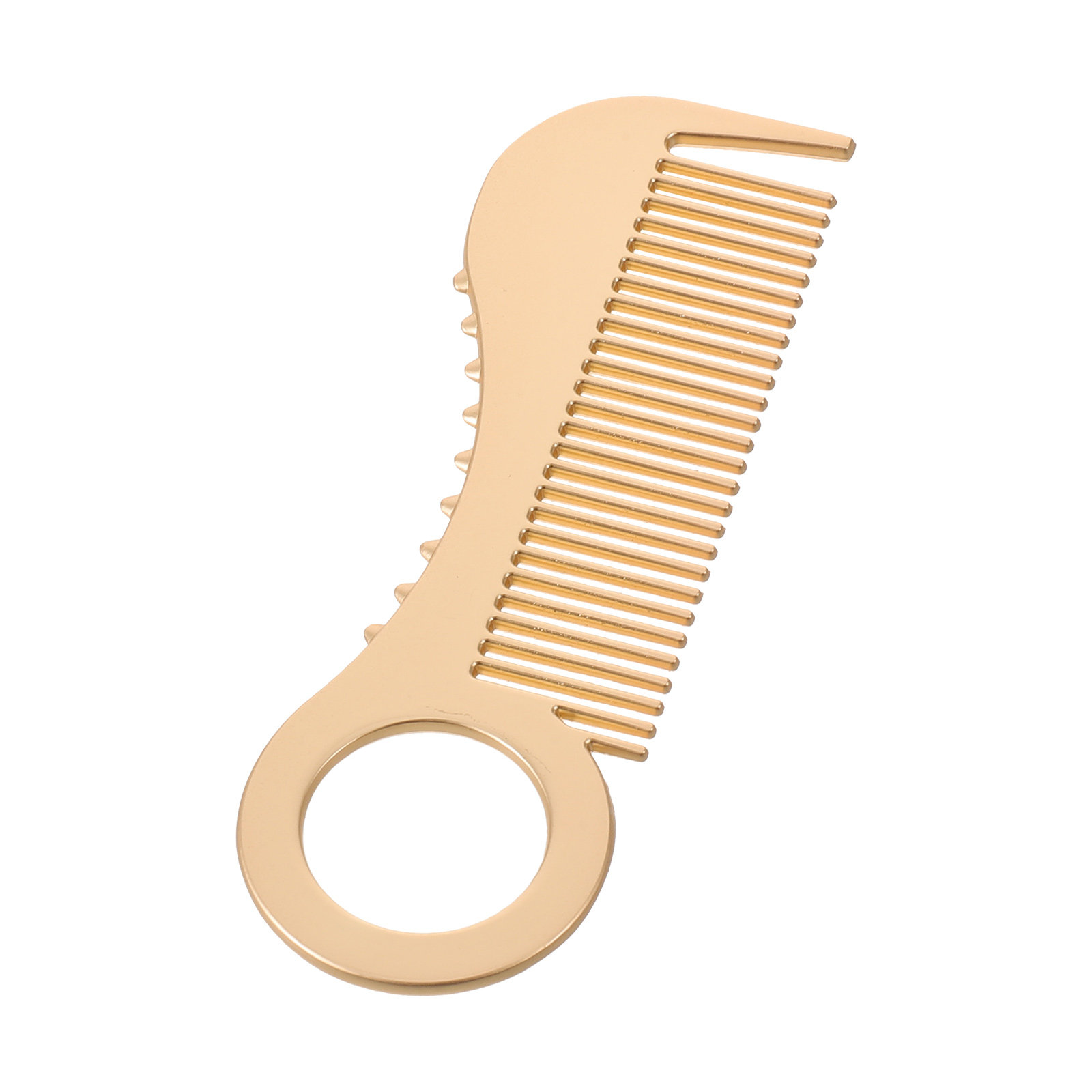 Mini Pocket Comb Men Metal Mus - Comb Fine Tooth ulasan dan harga