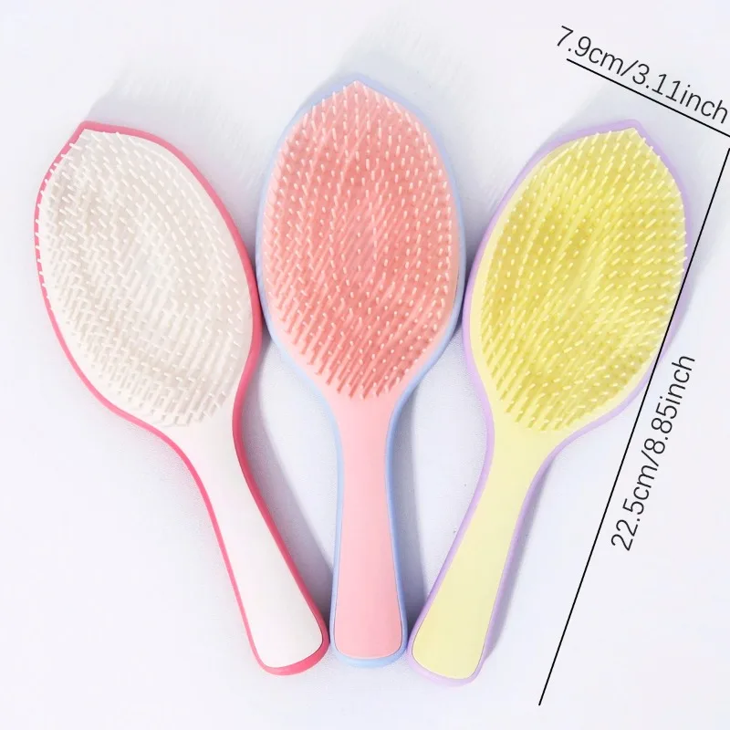 1pcs Leaf Shaped Fine Toothed  - Comb Fine Tooth ulasan dan harga