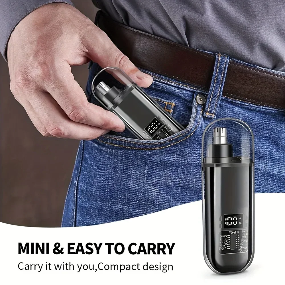 USB C Rechargeable Nose Ear Ha - Men'S Grooming Tips ulasan dan harga
