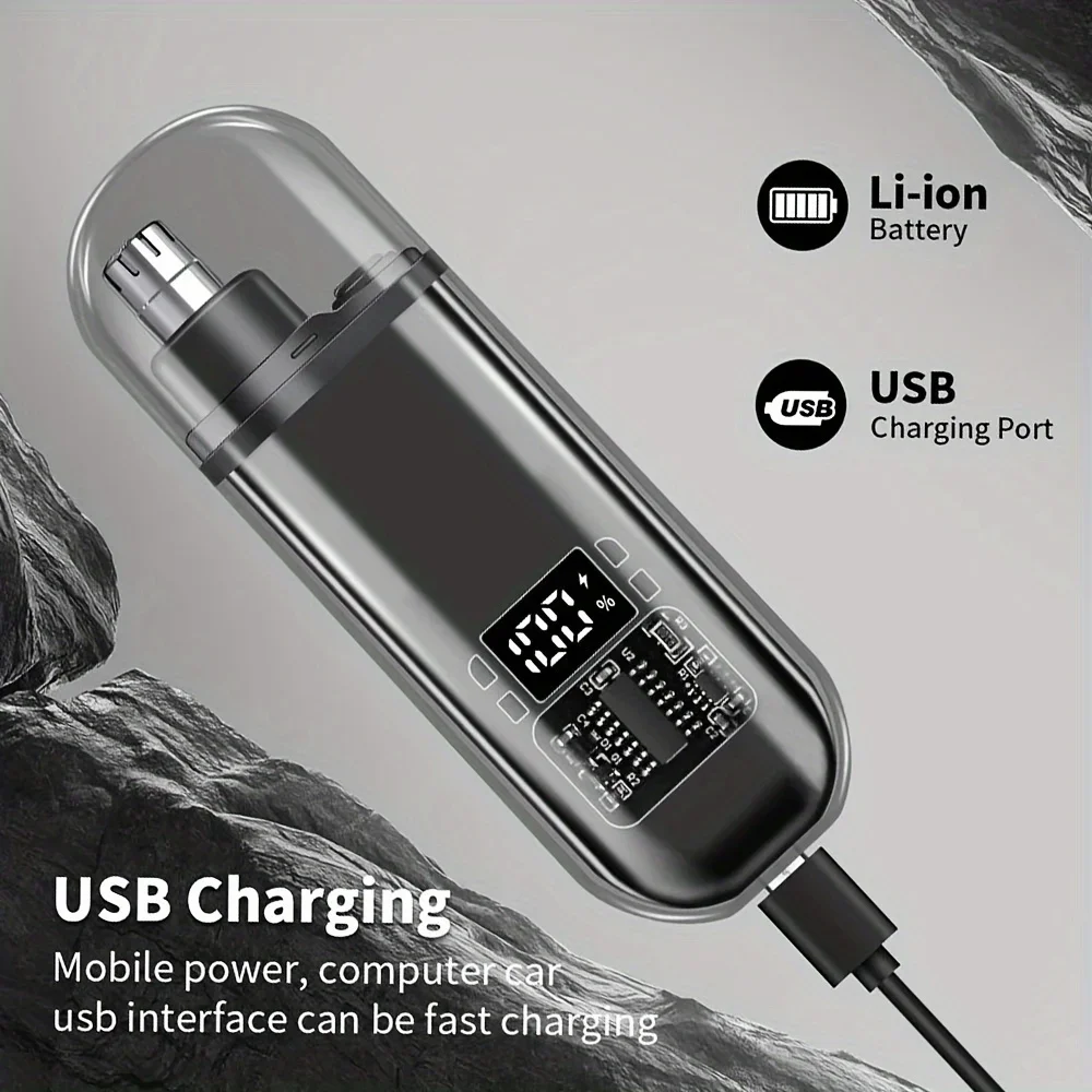 USB C Rechargeable Nose Ear Ha - Men'S Grooming Tips ulasan dan harga