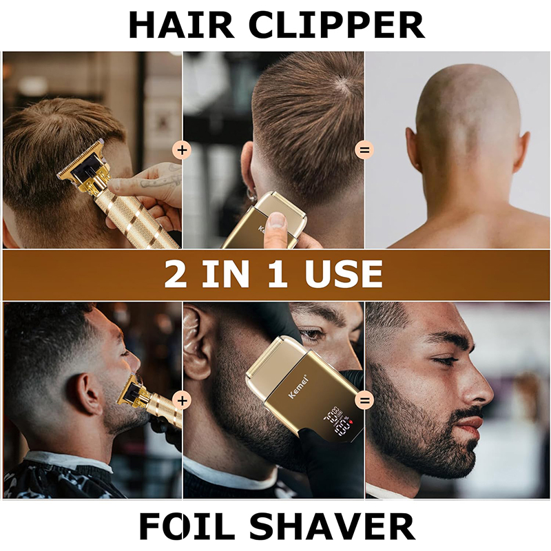 Kemei KM-TX10 T9 Hair Trimmer  - Mens Grooming Barber ulasan dan harga