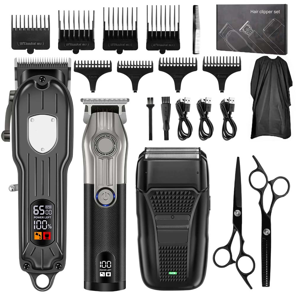 Professional Barber Hair Clipp - Men'S Grooming Brush ulasan dan harga