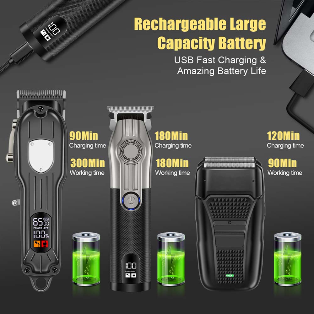 Professional Barber Hair Clipp - Men'S Grooming Brush ulasan dan harga
