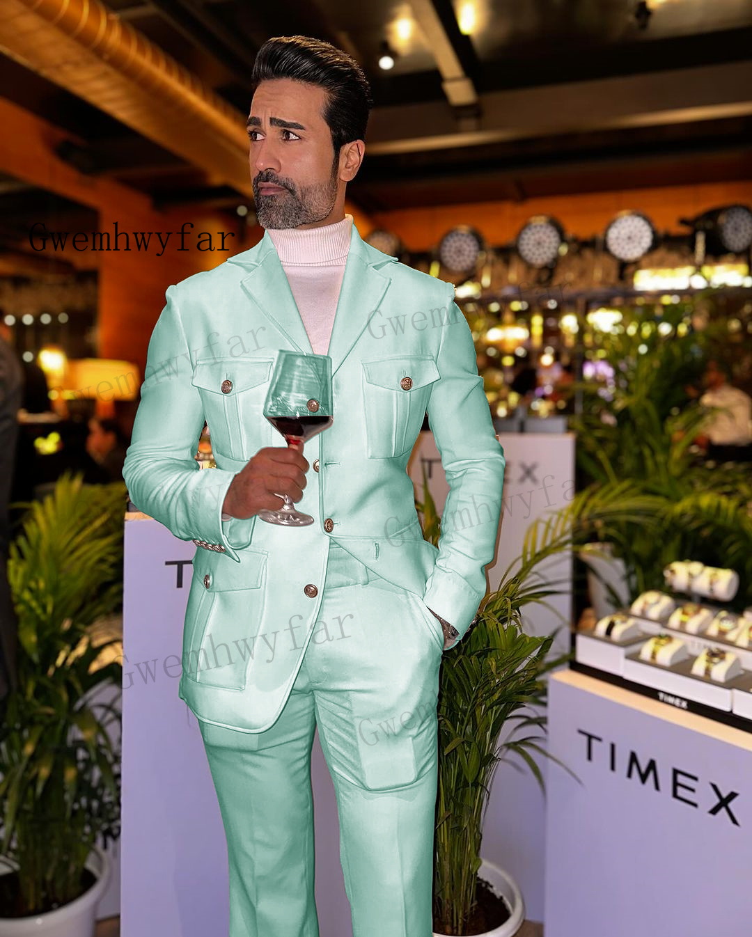 Gwenhwyfar Mint Green Affrica  - Men'S Grooming Set ulasan dan harga